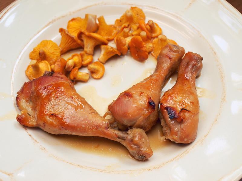 Doskonałe błyskawiczne i przełatwe nóżki z kurczaka pieczone w miodzie i sosie sojowym