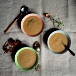 Zupa z pieczonych kasztanów 